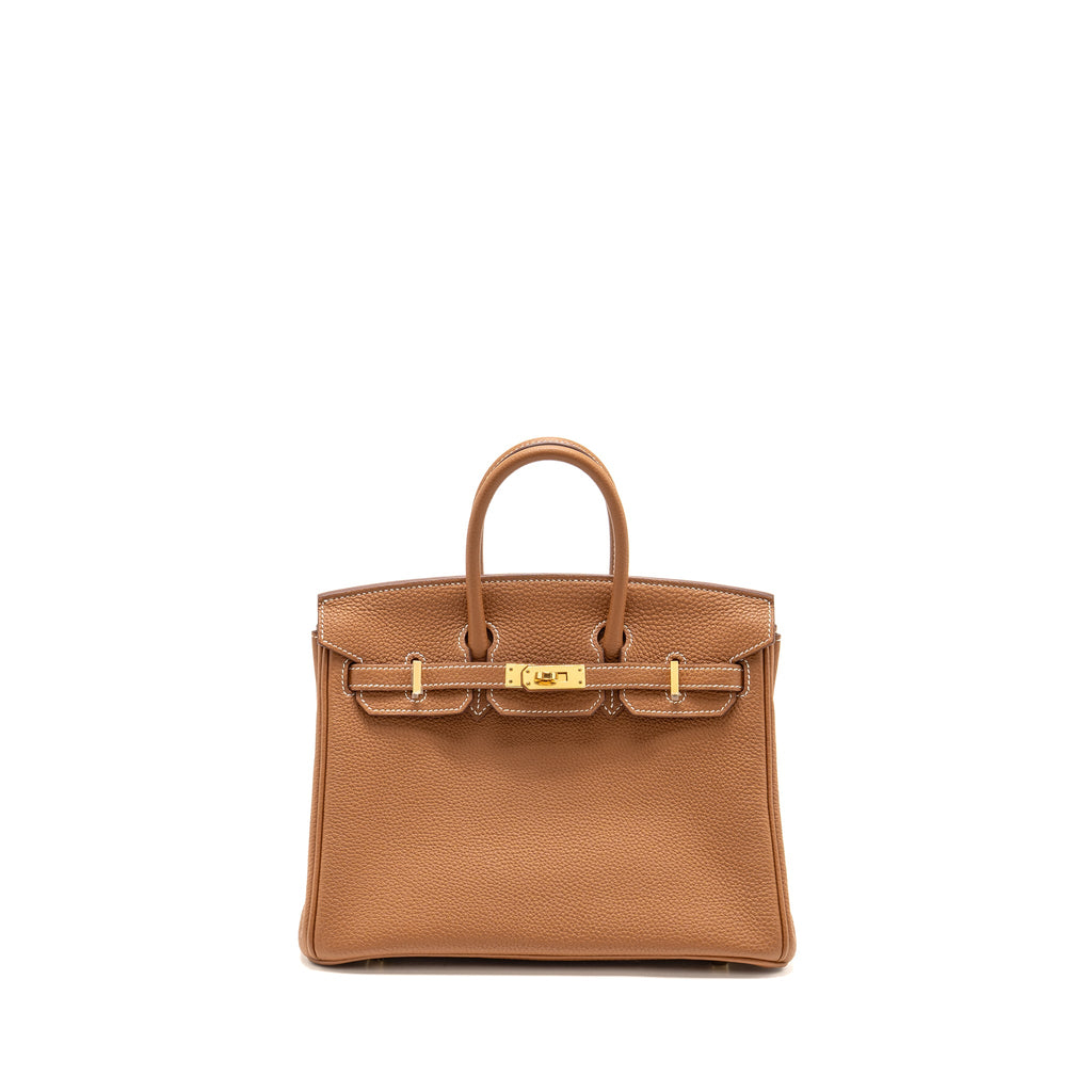 HERMES BIRKIN25 TOGO GOLD GHW