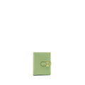 HERMES BEARN COMPACT VERSO WALLET EPSOM VERT CRIQUET/BLEU BRUME GHW