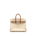 HERMES BIRKIN 25 SPECIAL ORDER SWIFT CRAIE / GOLD BRUSHED SHW