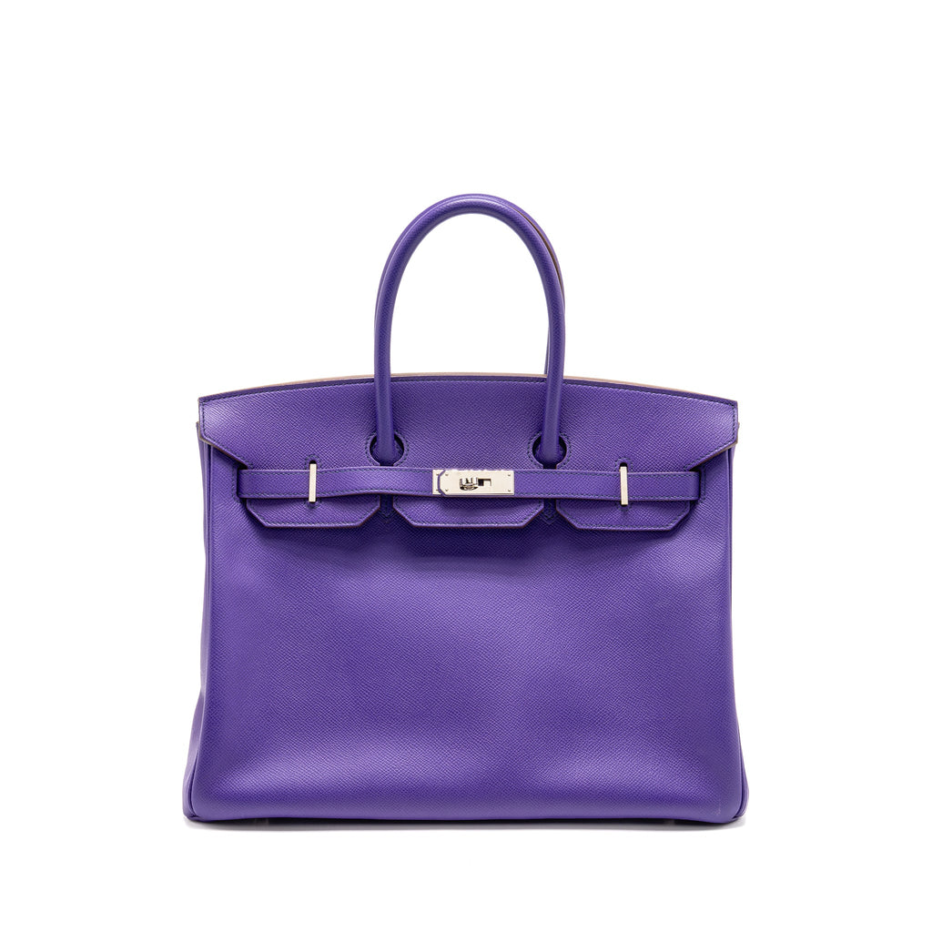 HERMES BIRKIN 35 EPSOM CROCUS SHW