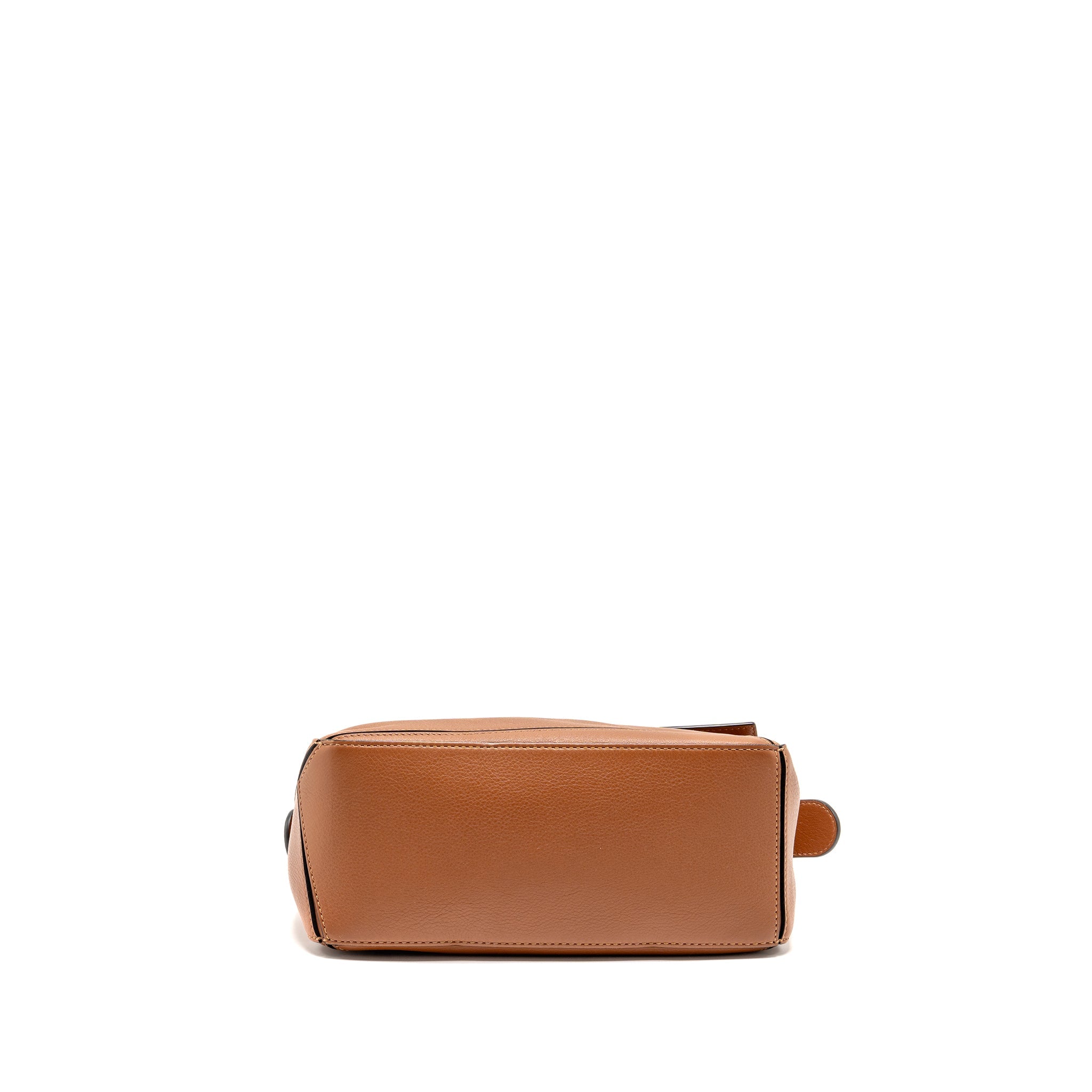 LOEWE SMALL PUZZLE BAG CALFSKIN TAN SHW