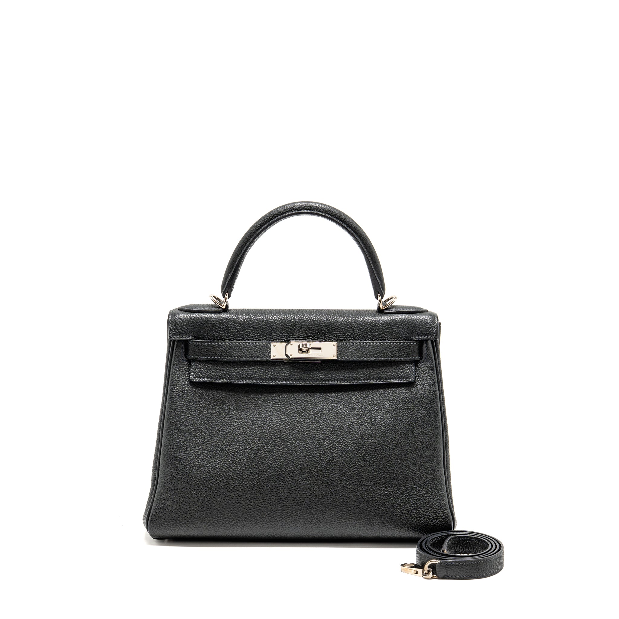 HERMES KELLY 28 TOGO GRAPHITE SHW
