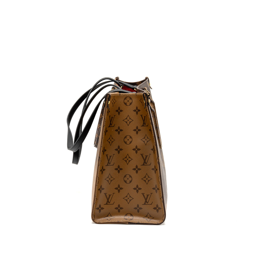 LOUIS VUITTON ONTHEGO MM MONOGRAM CANVAS GHW