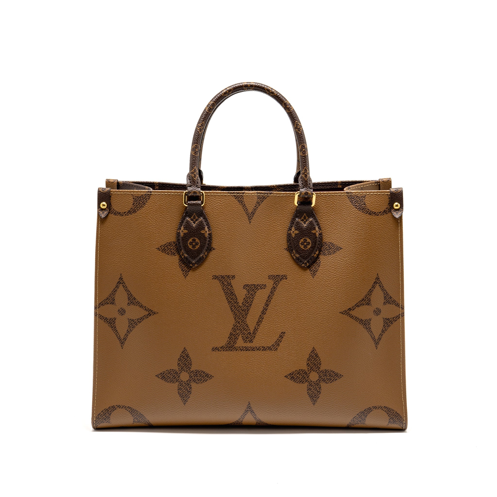 LOUIS VUITTON ONTHEGO MM MONOGRAM CANVAS GHW
