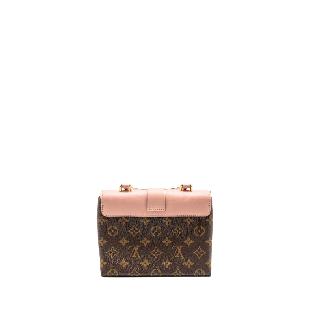 LOUIS VUITTON LOCKY BB MONOGRAM CANVAS/ROSE POUDRE GHW