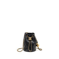 CHANEL PEARL CRUSH MINI BUCKET BAG LAMBSKIN BLACK GHW (MICROCHIP)