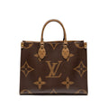 LOUIS VUITTON ONTHEGO MM MONOGRAM CANVAS GHW