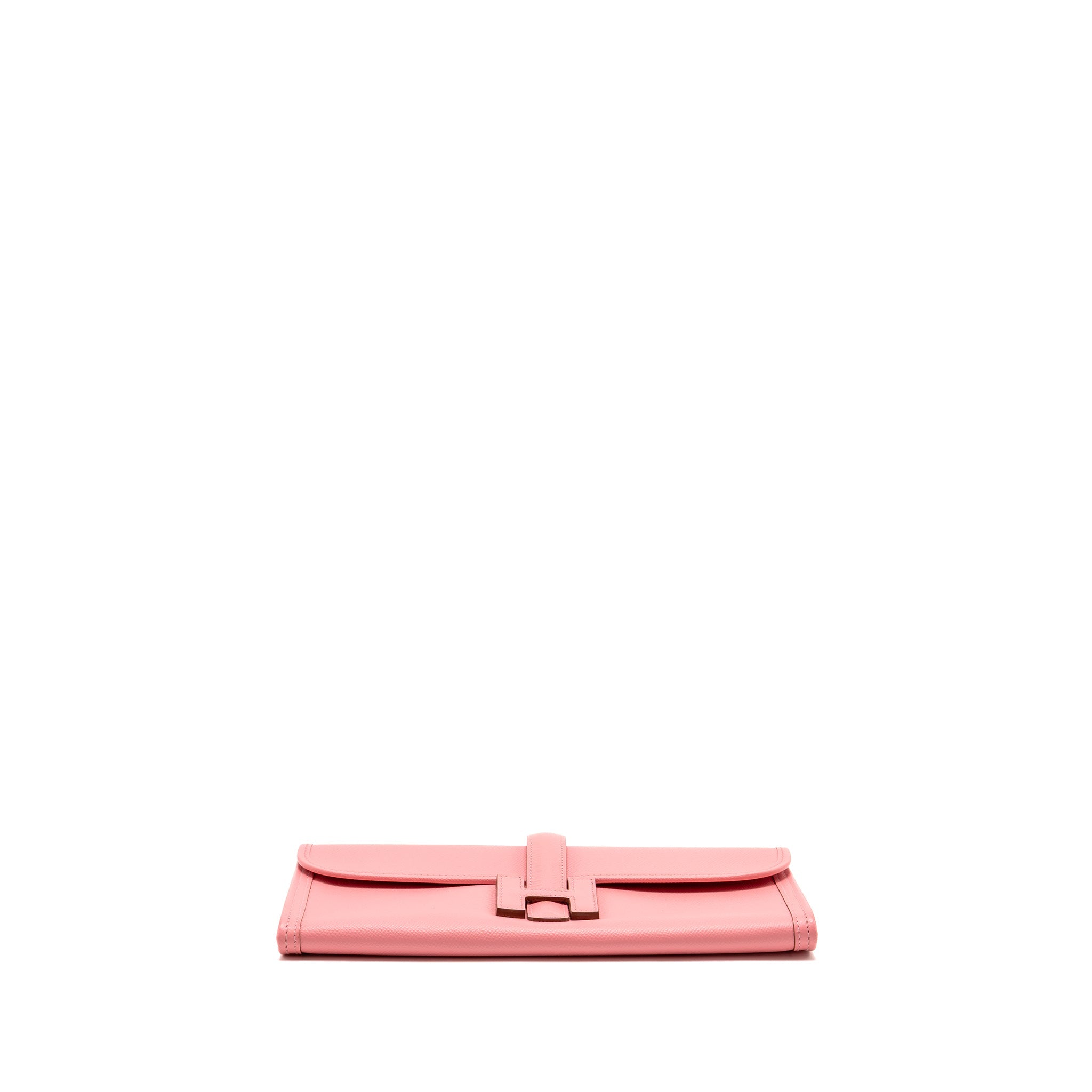 HERMES JIGE 29 CLUTCH EPSOM ROSE CONFETTI