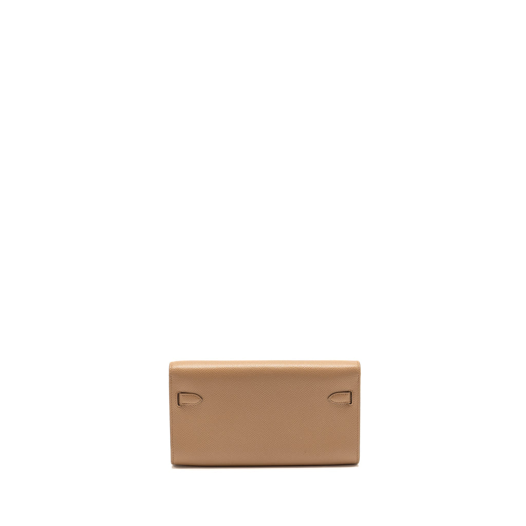 HERMES KELLY TO GO EPSOM CHAI/MAUVE SYLVESTER SHW