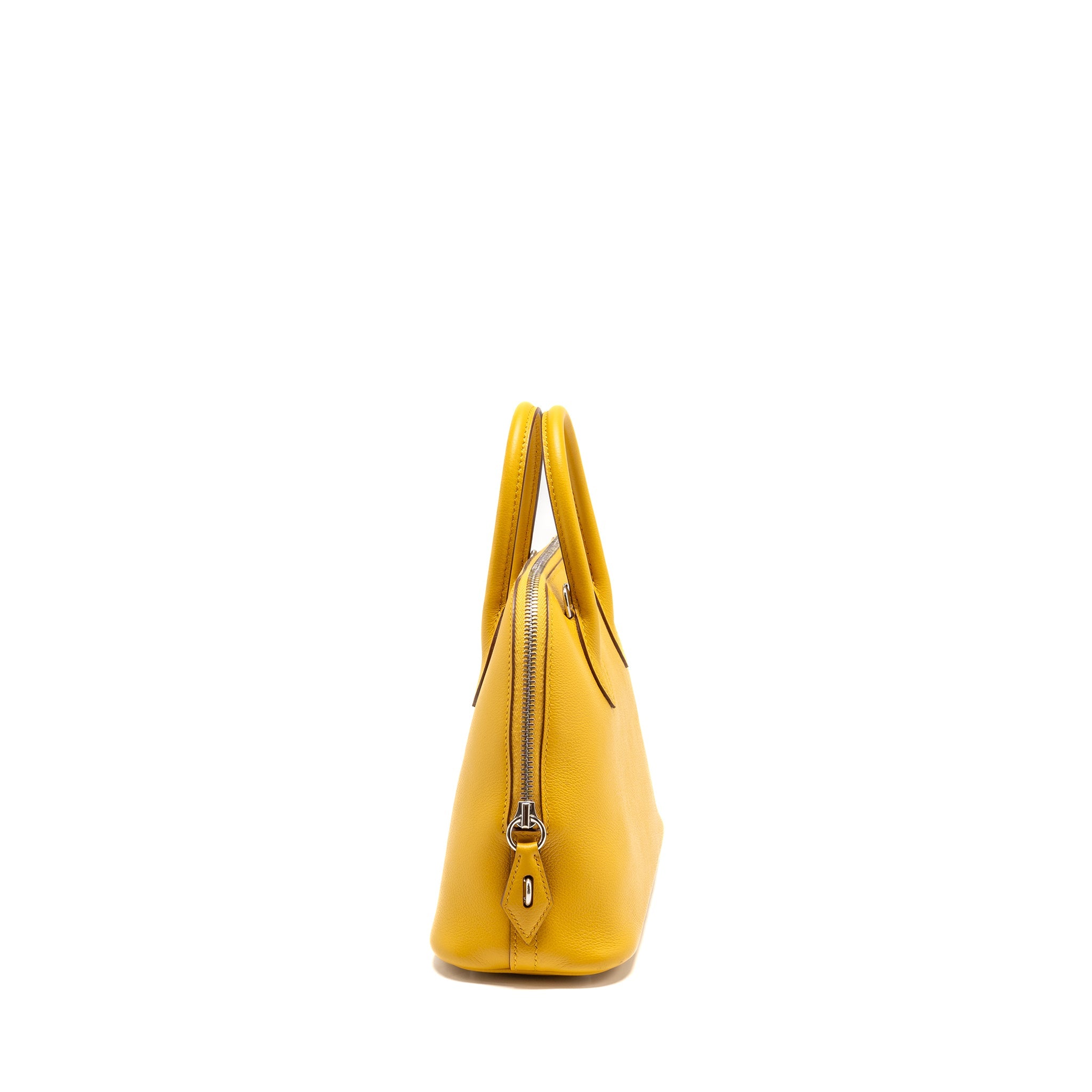 HERMES BOLIDE 1923 25 EVERCOLOR JAUNE AMBER / ROSE ETE SHW