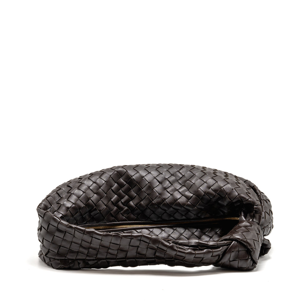 BOTTEGA VENETA CLASSIC JODIE INTRECCIATO LEATHER FONDANT GHW