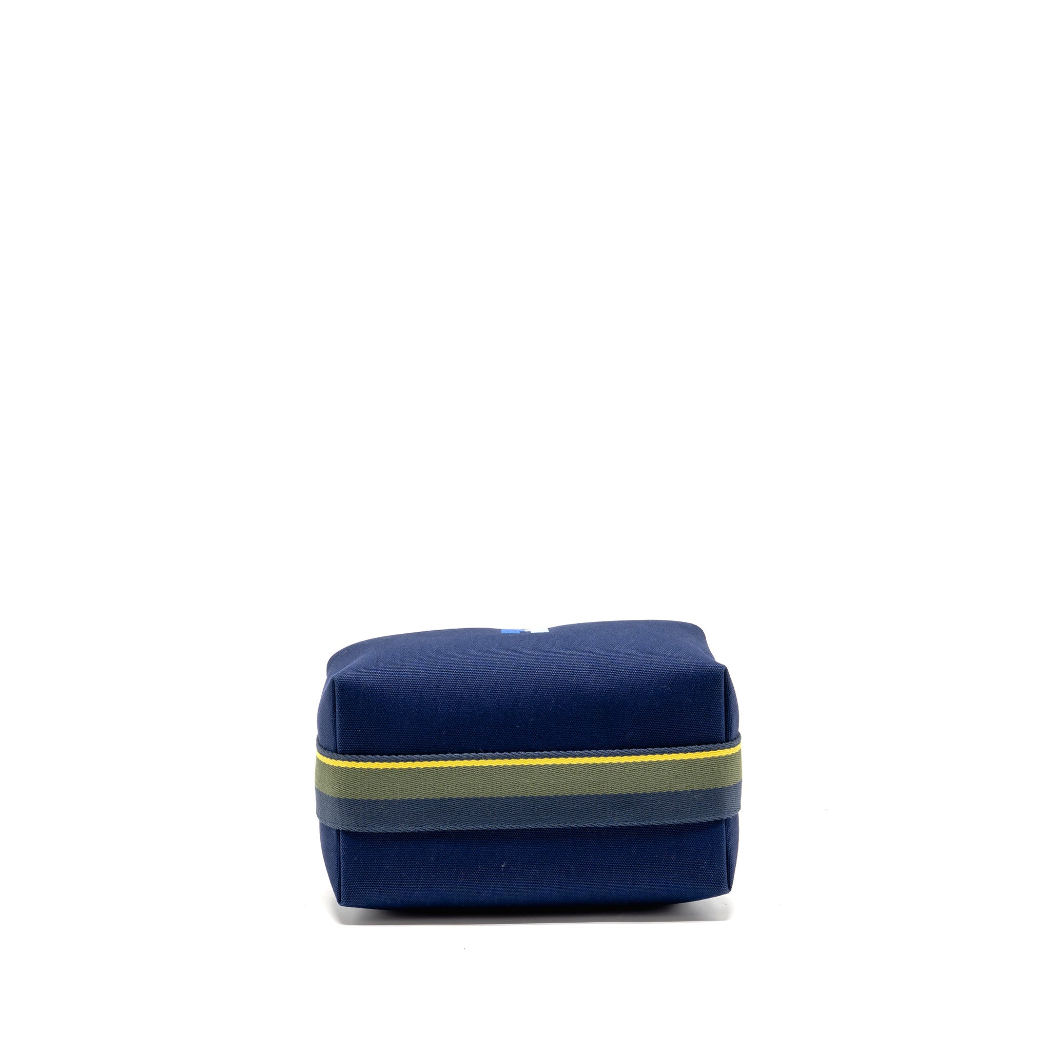 HERMES TROUSSE DE TOILETTE BRIDE A BRAC PM H PAVILLON MARINE SHW