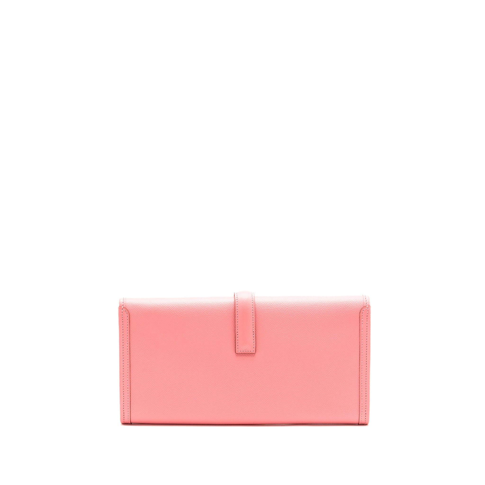HERMES JIGE 29 CLUTCH EPSOM ROSE CONFETTI