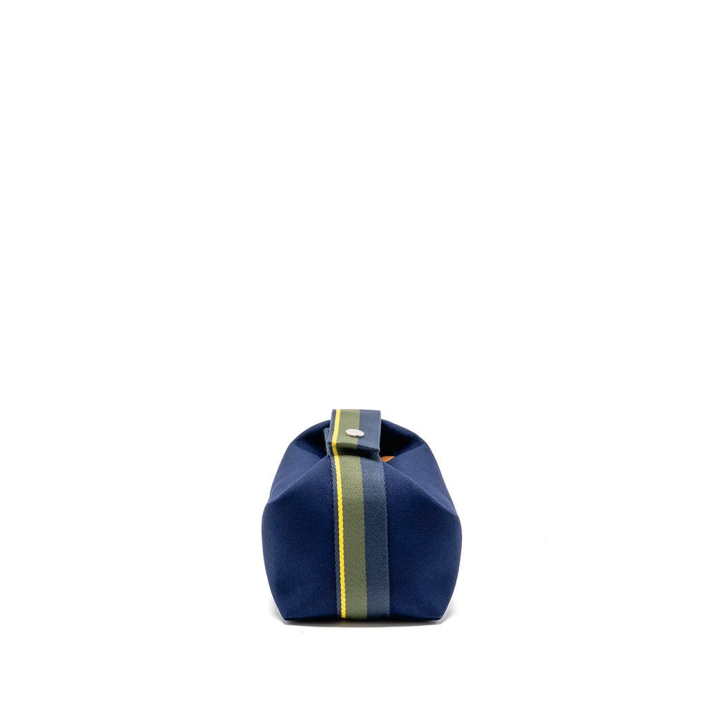 HERMES TROUSSE DE TOILETTE BRIDE A BRAC PM H PAVILLON MARINE SHW