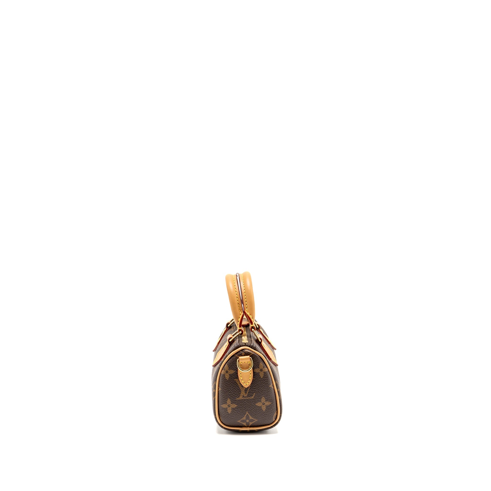 LOUIS VUITTON NANO SPEEDY MONOGRAM CANVAS GHW