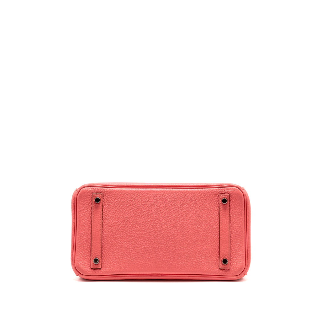 HERMES BIRKIN 30 CLEMENCE ROSE LIPSTICK SHW