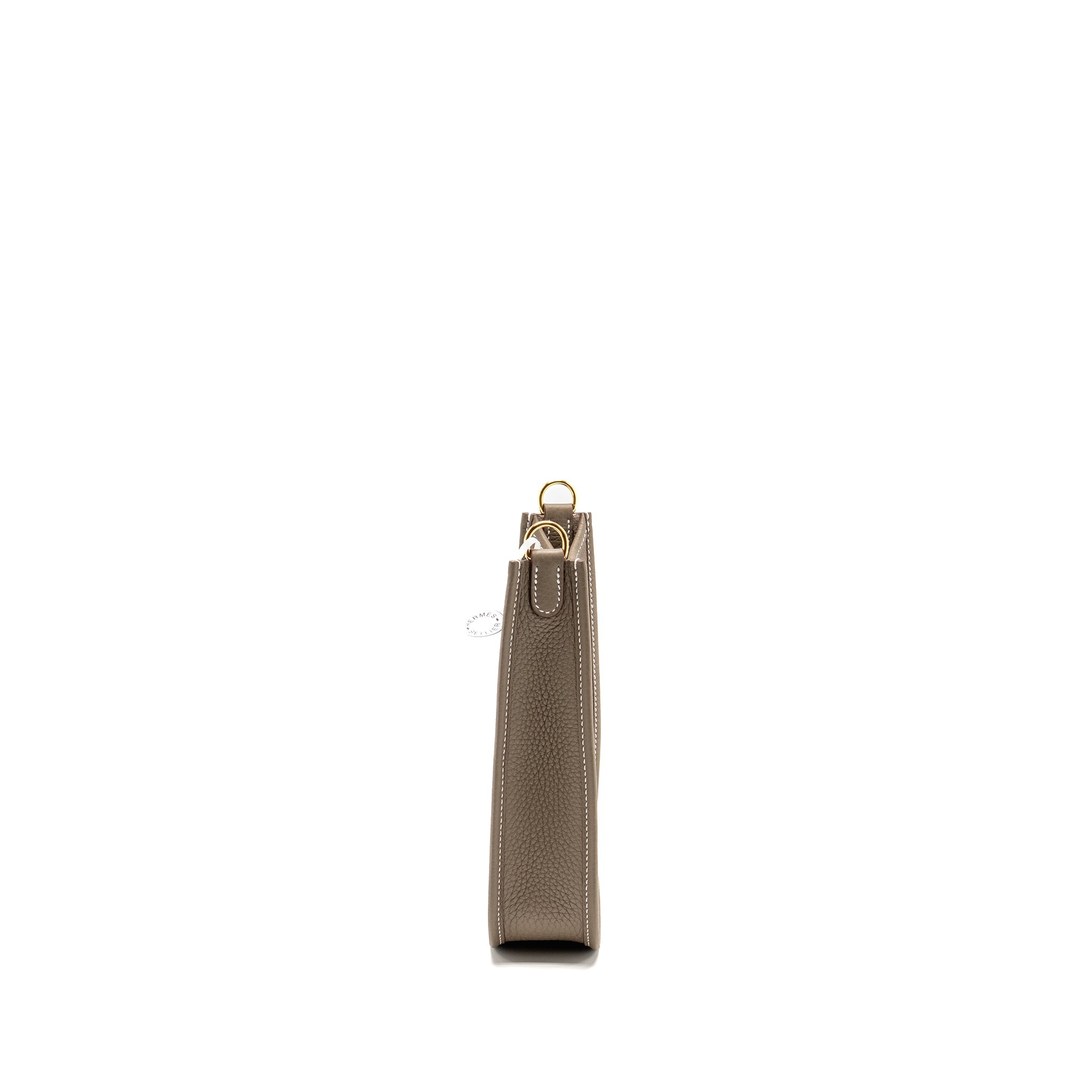 HERMES MINI EVELYNE CLEMENCE ETOUPE GHW