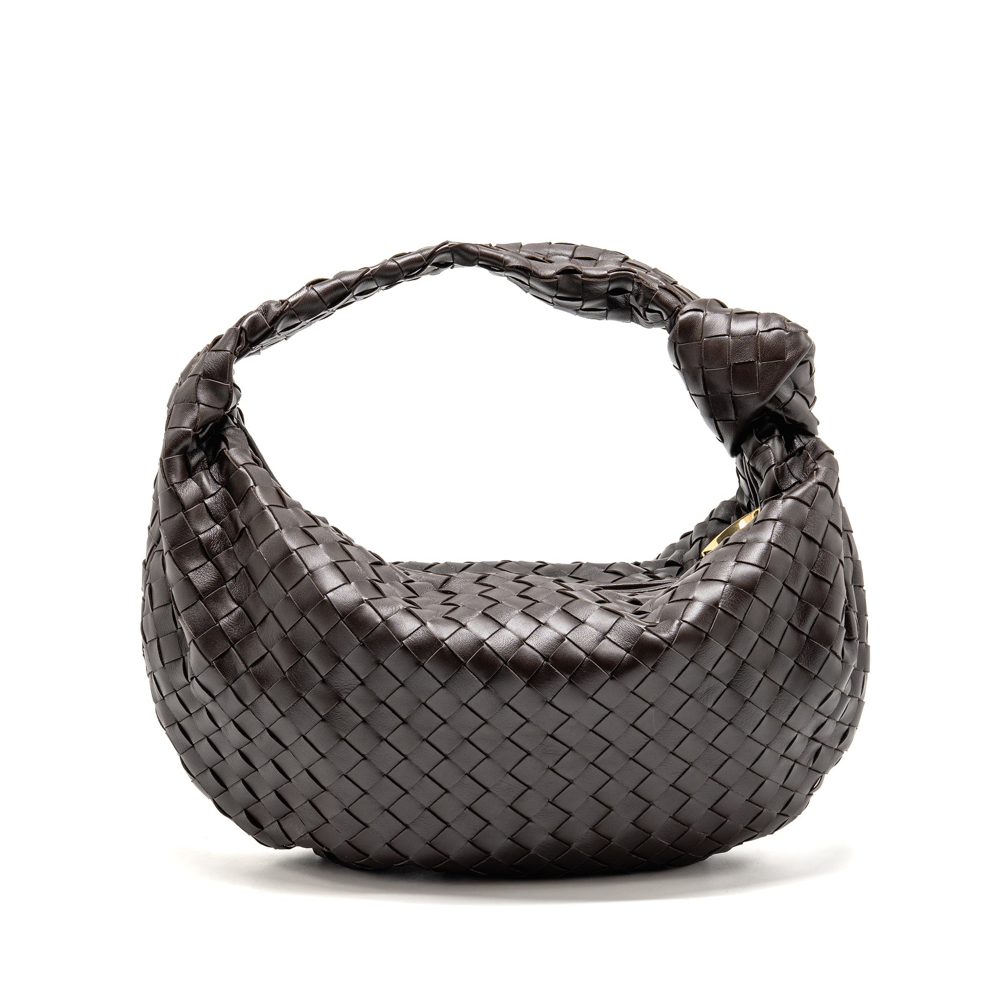BOTTEGA VENETA CLASSIC JODIE INTRECCIATO LEATHER FONDANT GHW