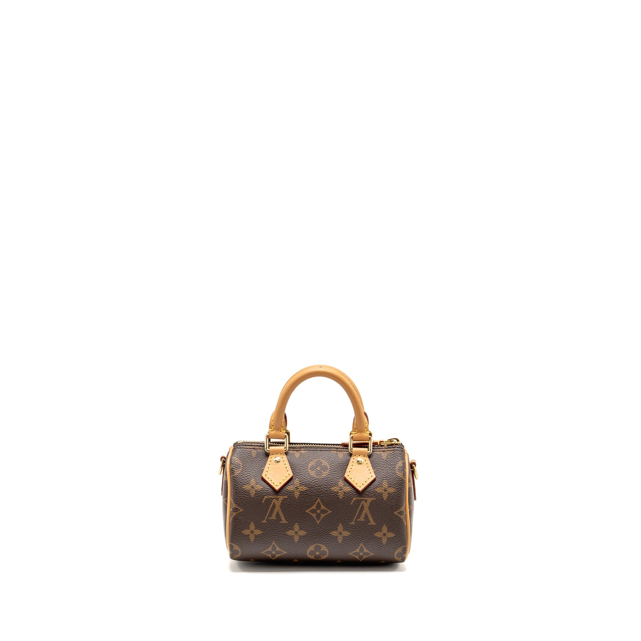 LOUIS VUITTON NANO SPEEDY MONOGRAM CANVAS GHW