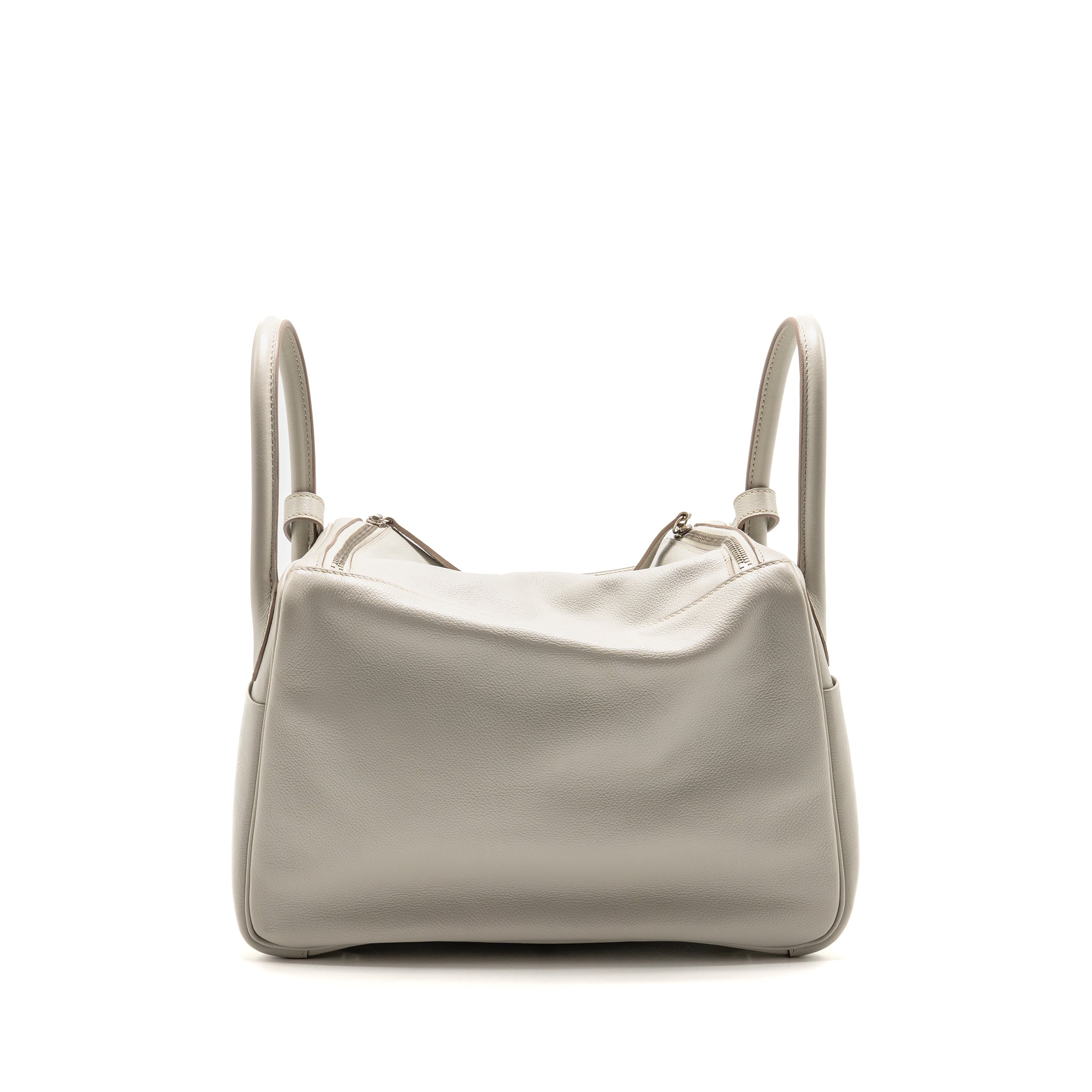 HERMES LINDY 30 EVERCOLOR GRIS PEARL SHW