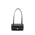 CHANEL 26P PREPPY BOWLING SHOULDER BAG CAVIAR BLACK GHW (MICROCHIP)
