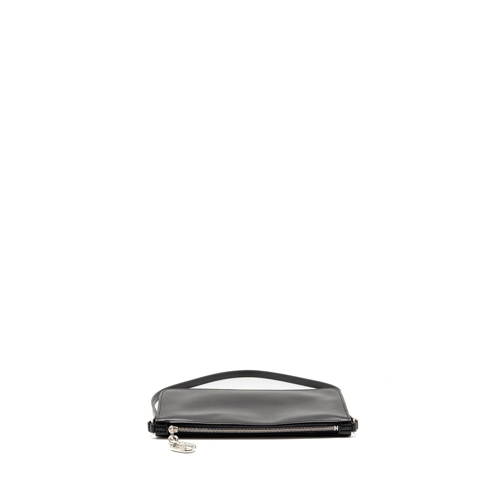 HERMES ZIPENGO CHAINE D’ANCRE TO GO POUCH EVERGRAIN CALFSKIN BLACK SHW