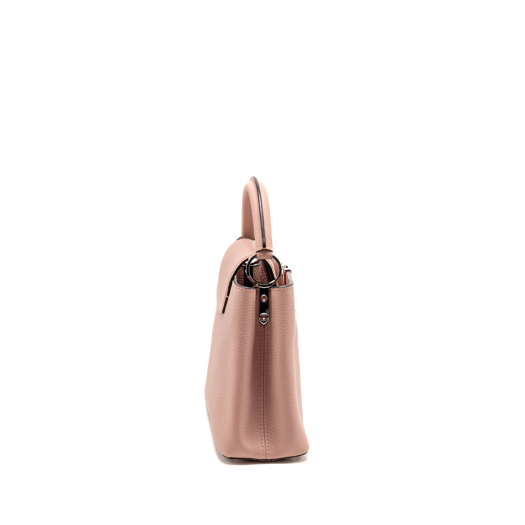LOUIS VUITTON CAPUCINES BB TAURILLON PINK LGHW