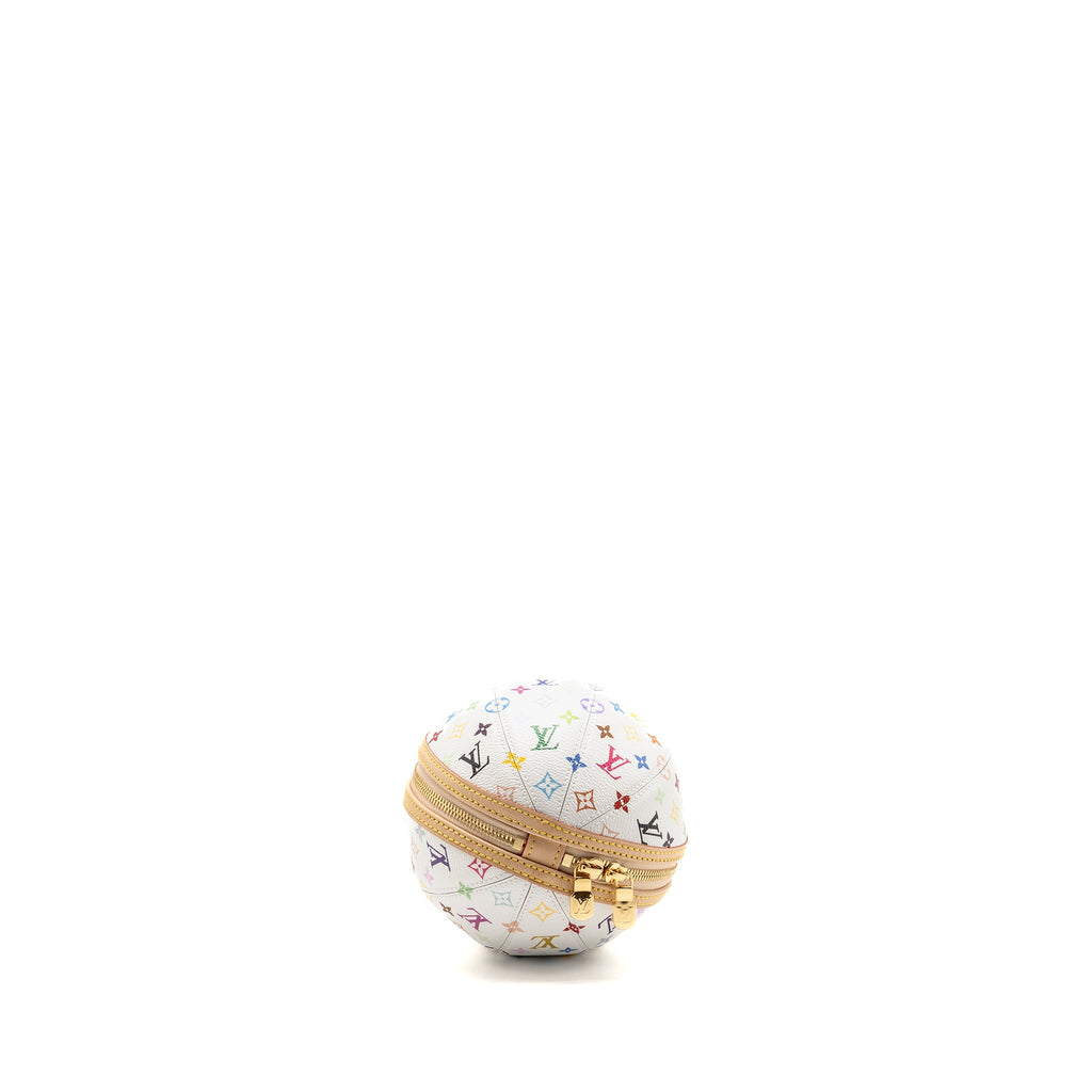 LOUIS VUITTON TAKASHI MURAKAMI KORO KORO CLUTCH MONOGRAM CANVAS WHITE/MULTICOLOUR GHW
