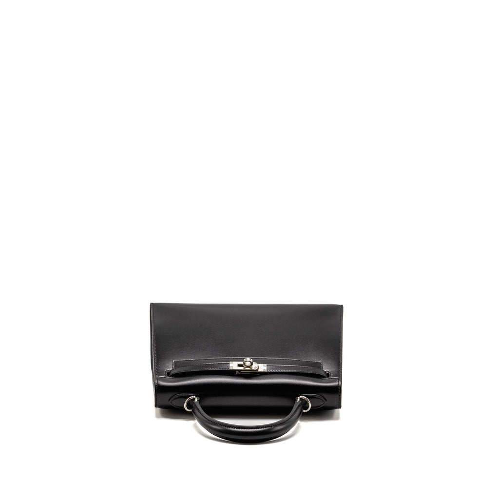 HERMES KELLY 25 BOX BLACK SHW
