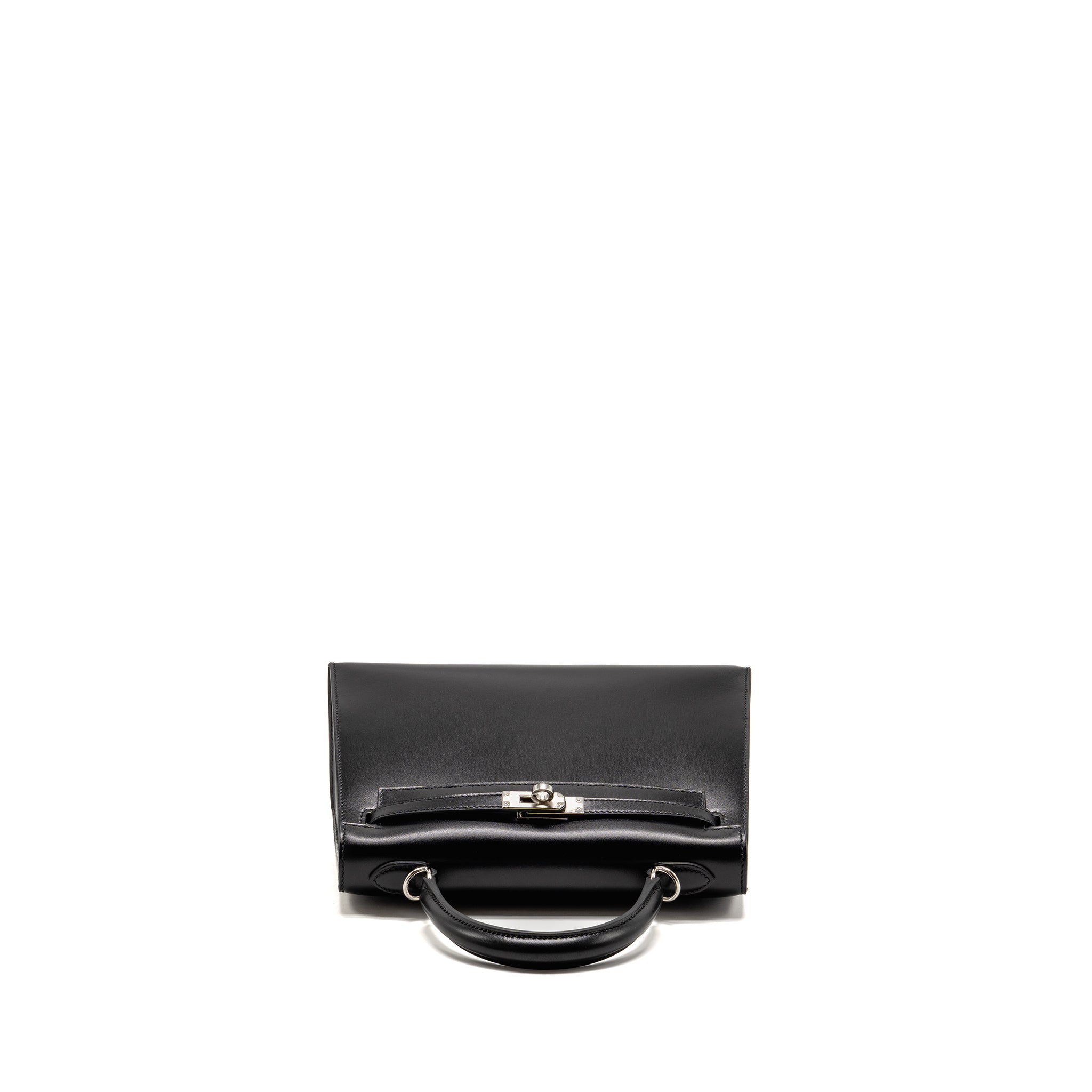 HERMES KELLY 25 BOX BLACK SHW