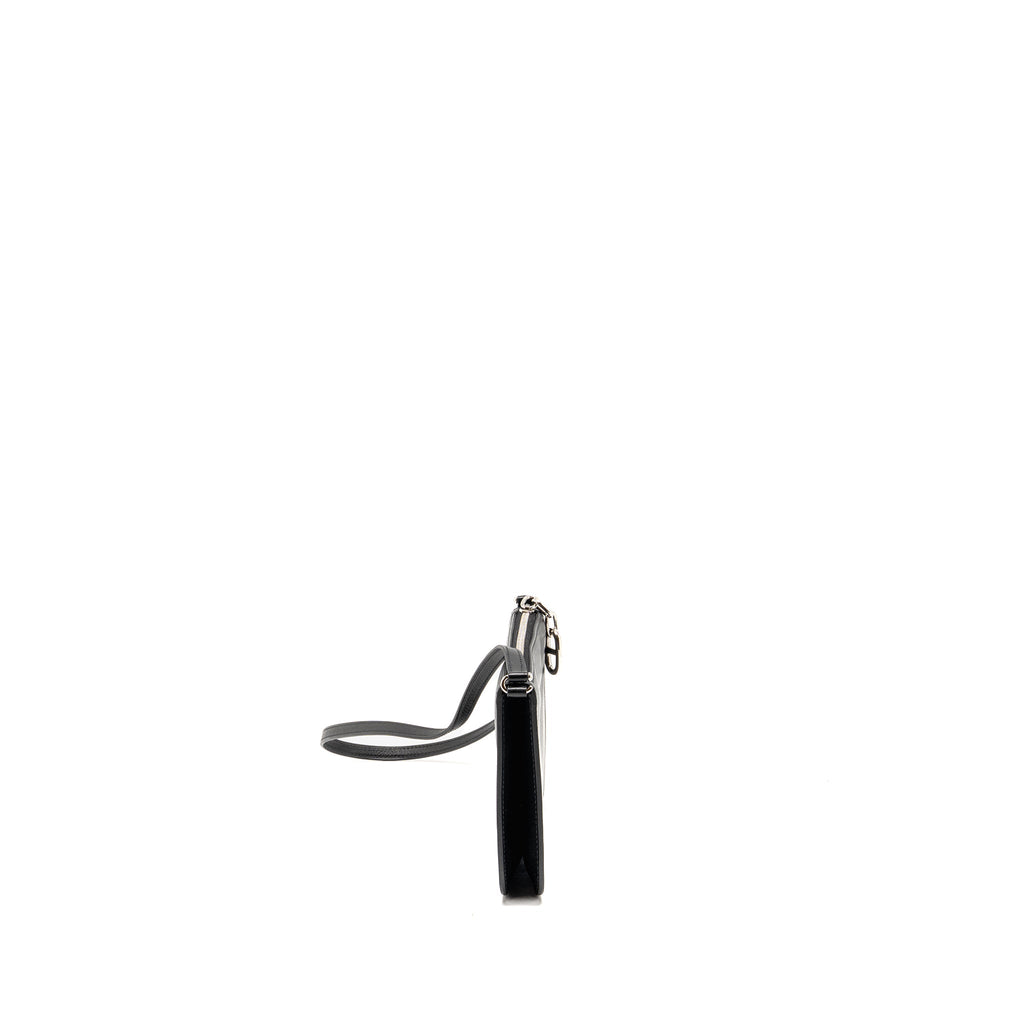 HERMES ZIPENGO CHAINE D’ANCRE TO GO POUCH EVERGRAIN CALFSKIN BLACK SHW