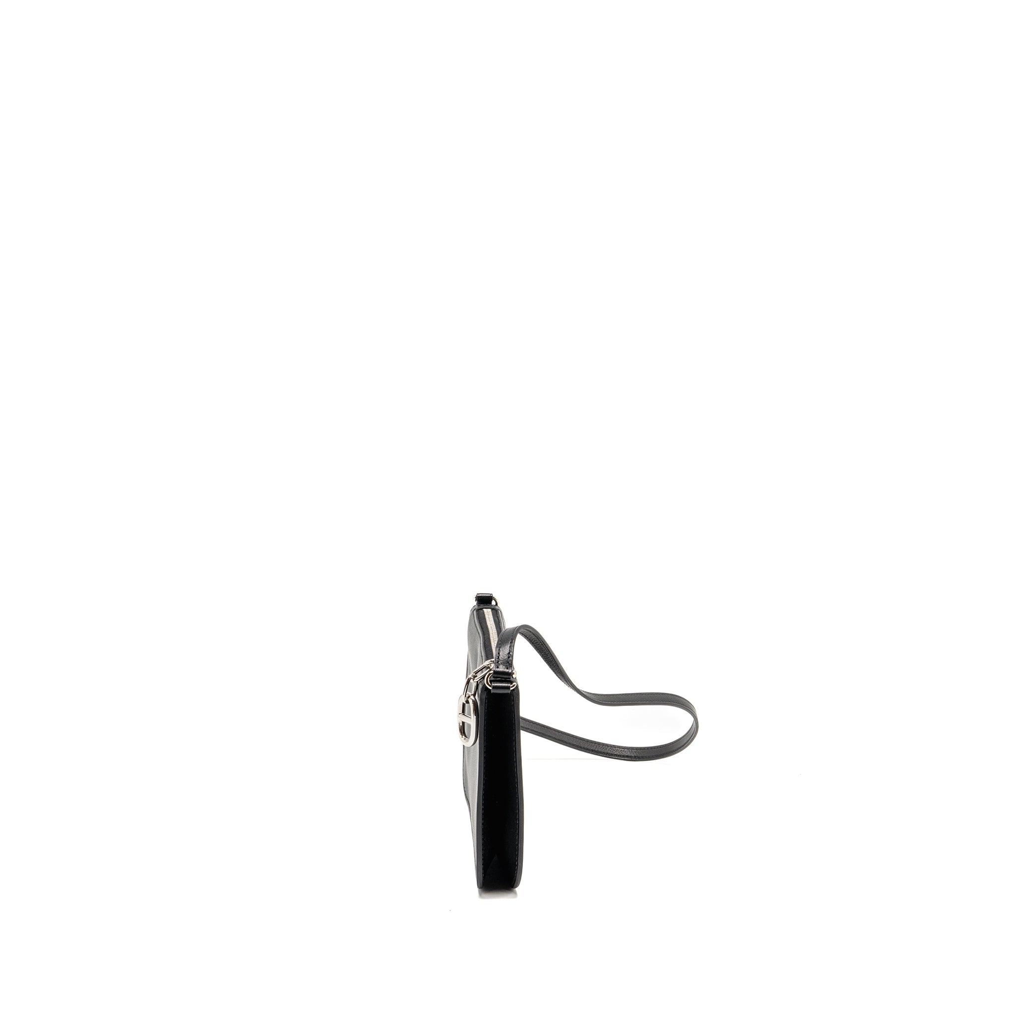 HERMES ZIPENGO CHAINE D’ANCRE TO GO POUCH EVERGRAIN CALFSKIN BLACK SHW