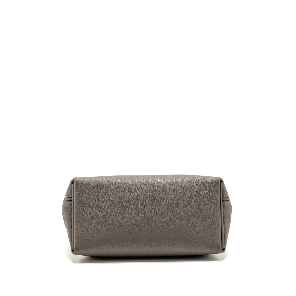 HERMES 2424 24/24-29 BAG TOGO/SWIFT GRIS MEYER GHW