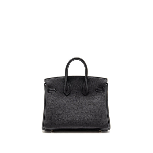 HERMES BIRKIN 25 TOGO BLACK SHW