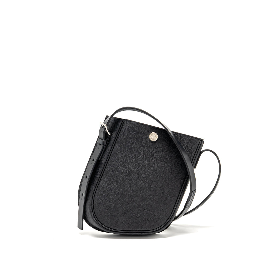 HERMES PERSPECTIVE CAVALIERE 21 BAG TOGO/VACHE HUNTER BLACK SHW