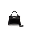 HERMES KELLY 25 BOX BLACK SHW
