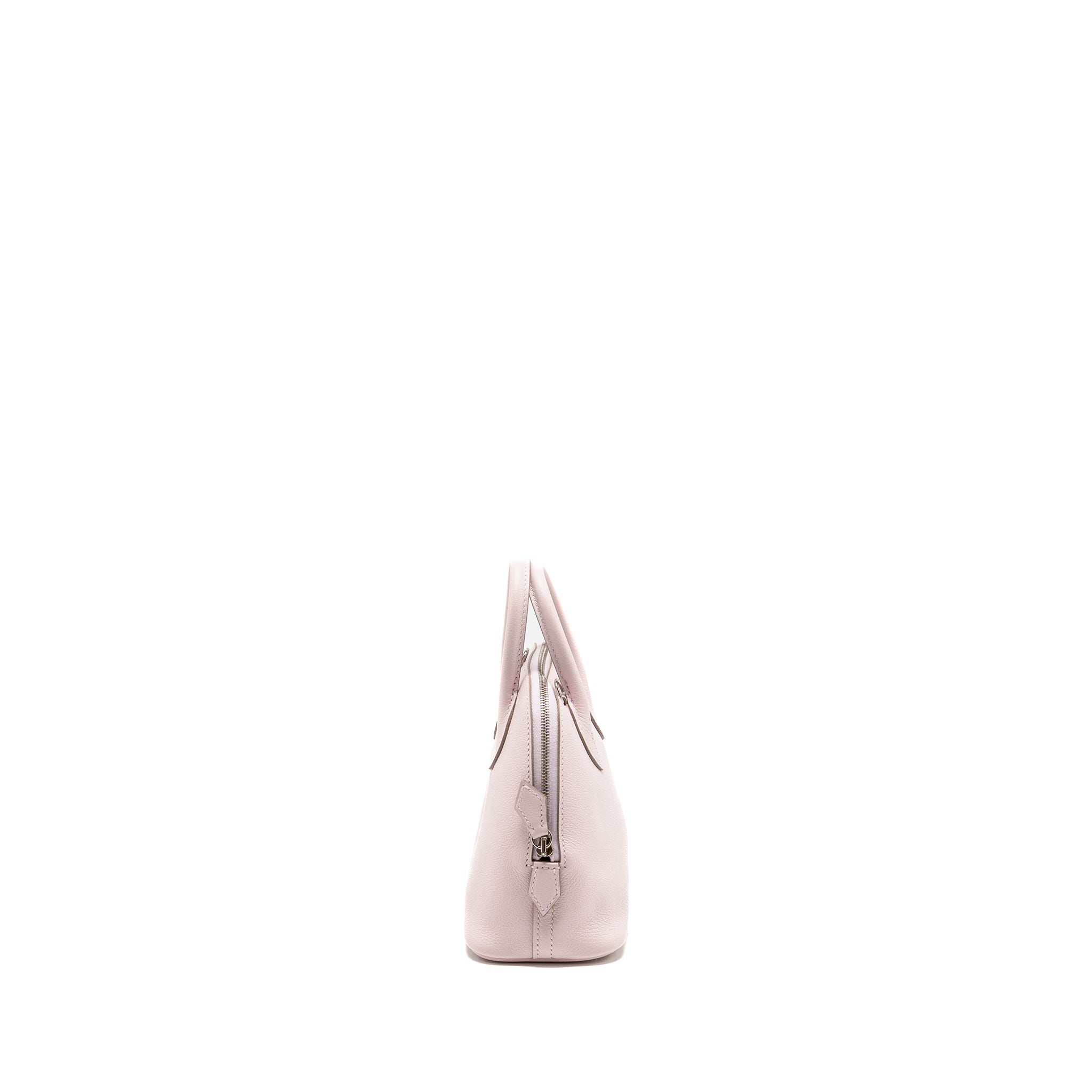 HERMES MINI BOLIDE EVERCOLOR MAUVE PALE/ CARAMEL SHW
