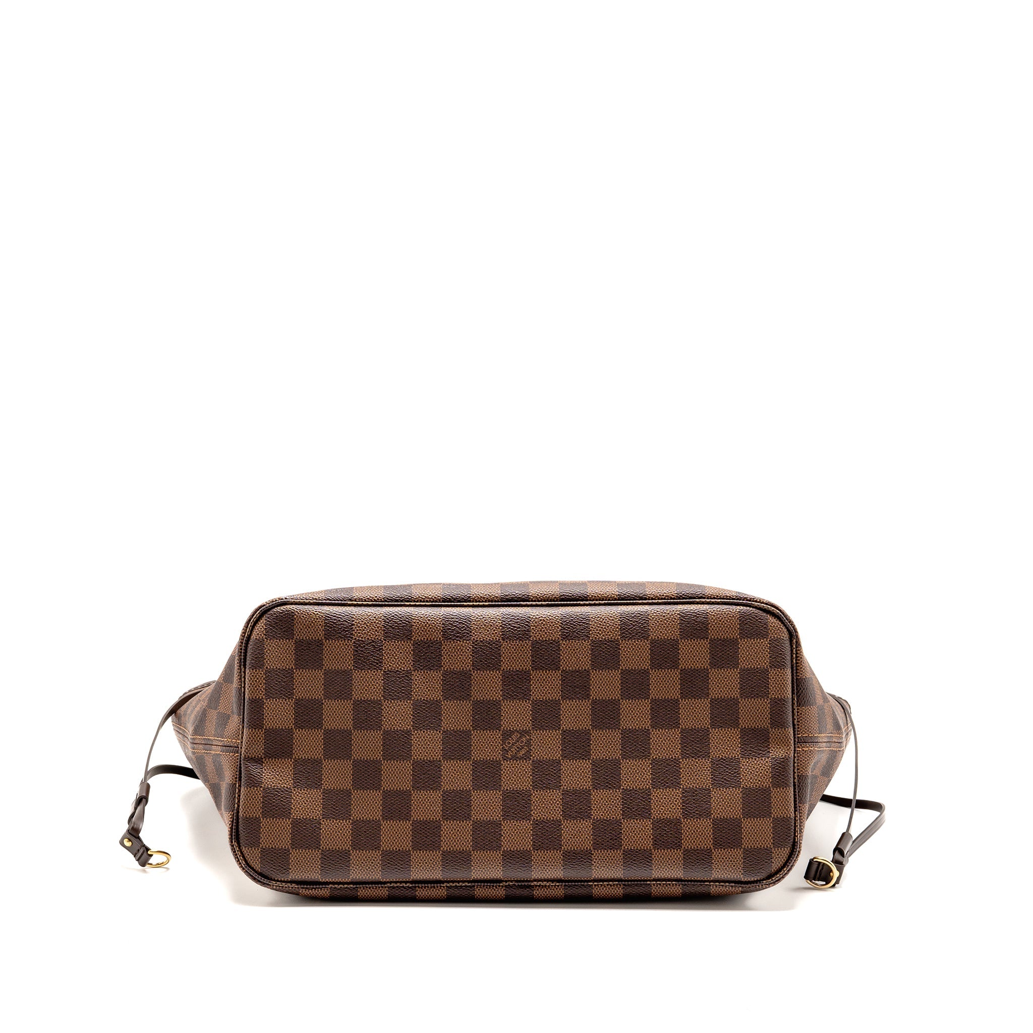 LOUIS VUITTON NEVERFULL MM DAMIER EBENE GHW