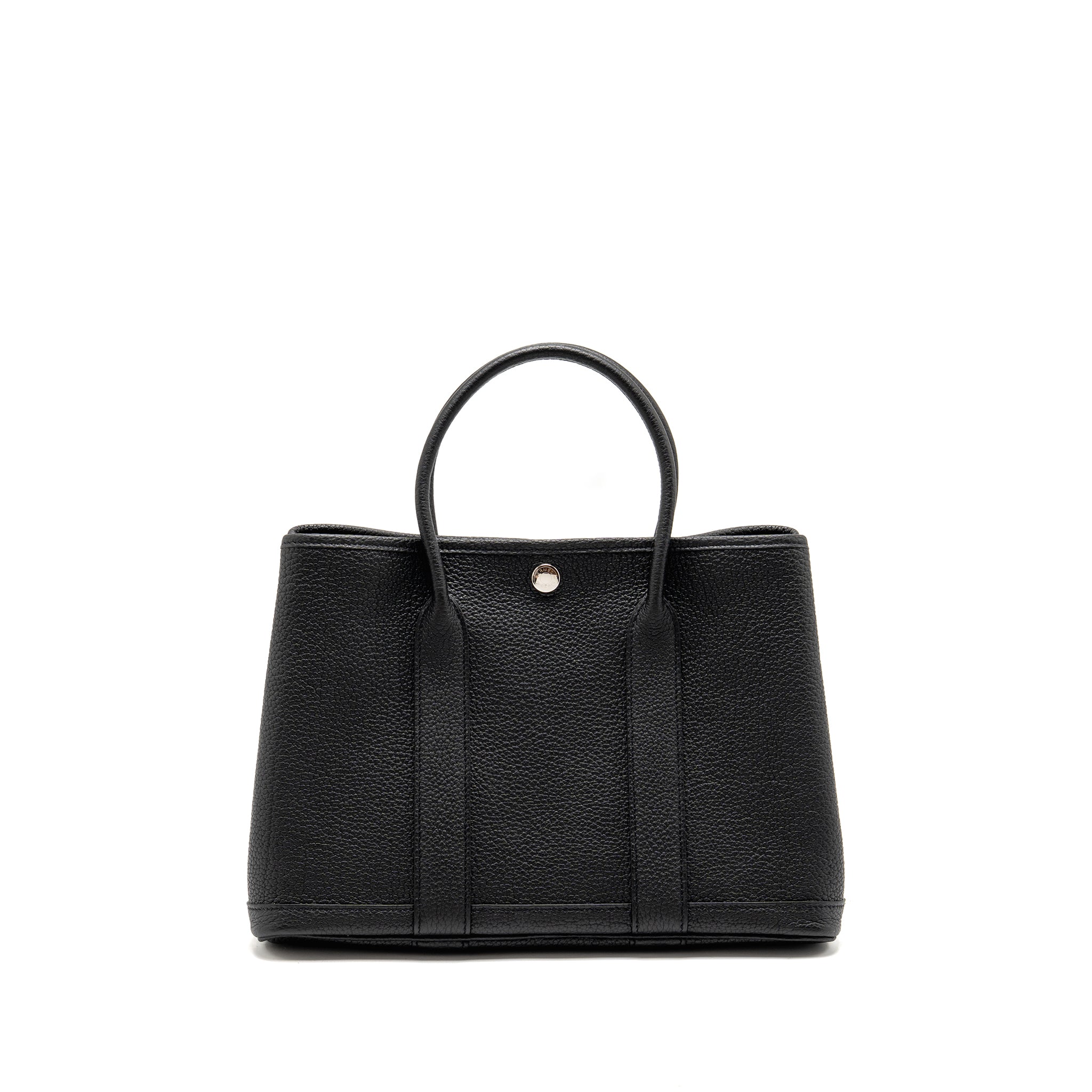 HERMES GARDEN PARTY 30 NEGONDA BLACK SHW
