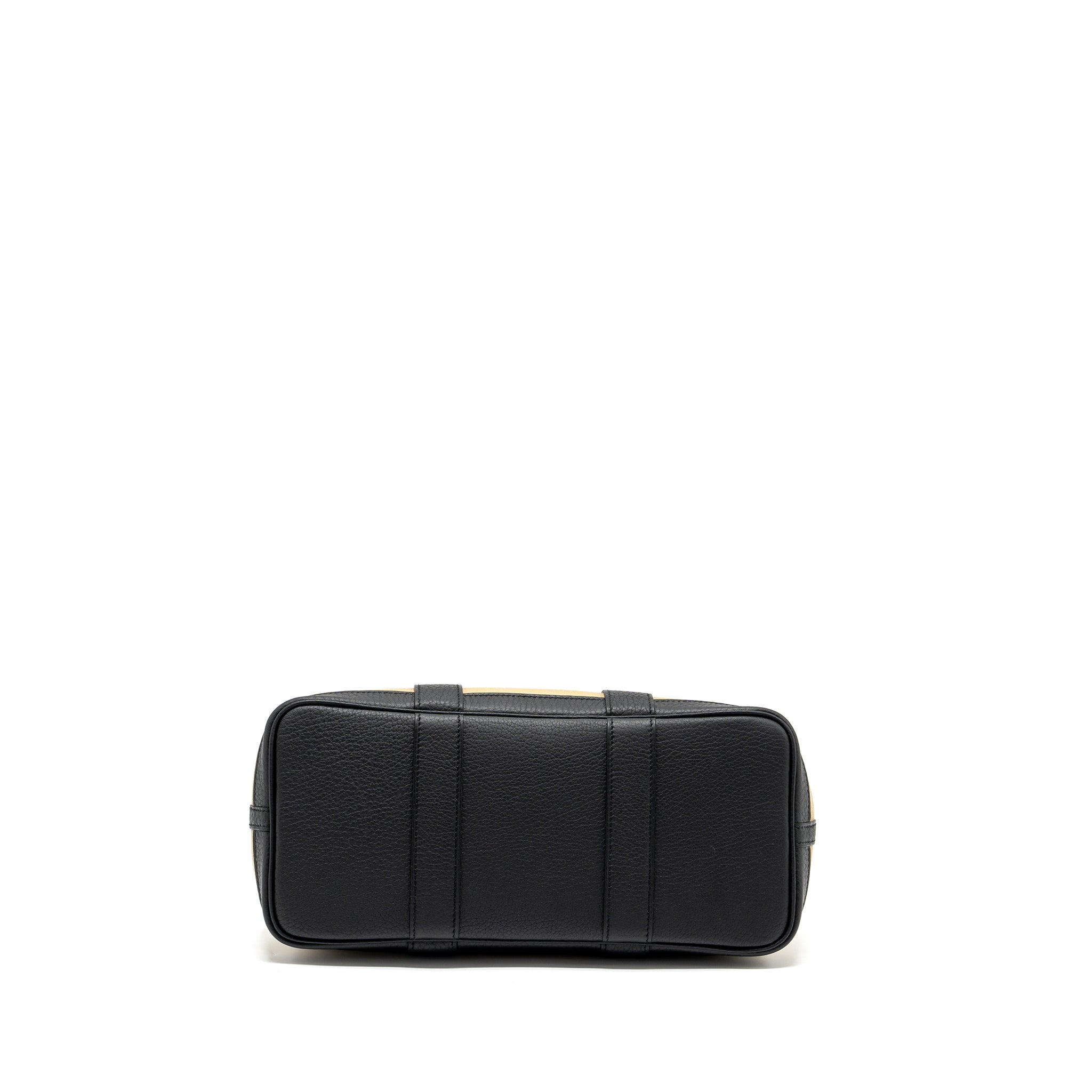 HERMES GARDEN PARTY 30 CANVAS / NEGONDA BEIGE MARIA / VERT YUCCA / BLACK SHW