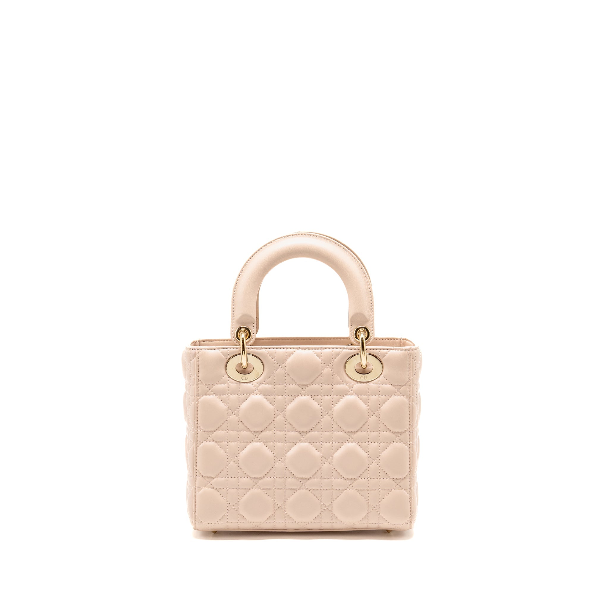 DIOR MY ABC SMALL LADY DIOR LAMBSKIN LIGHT PINK LGHW