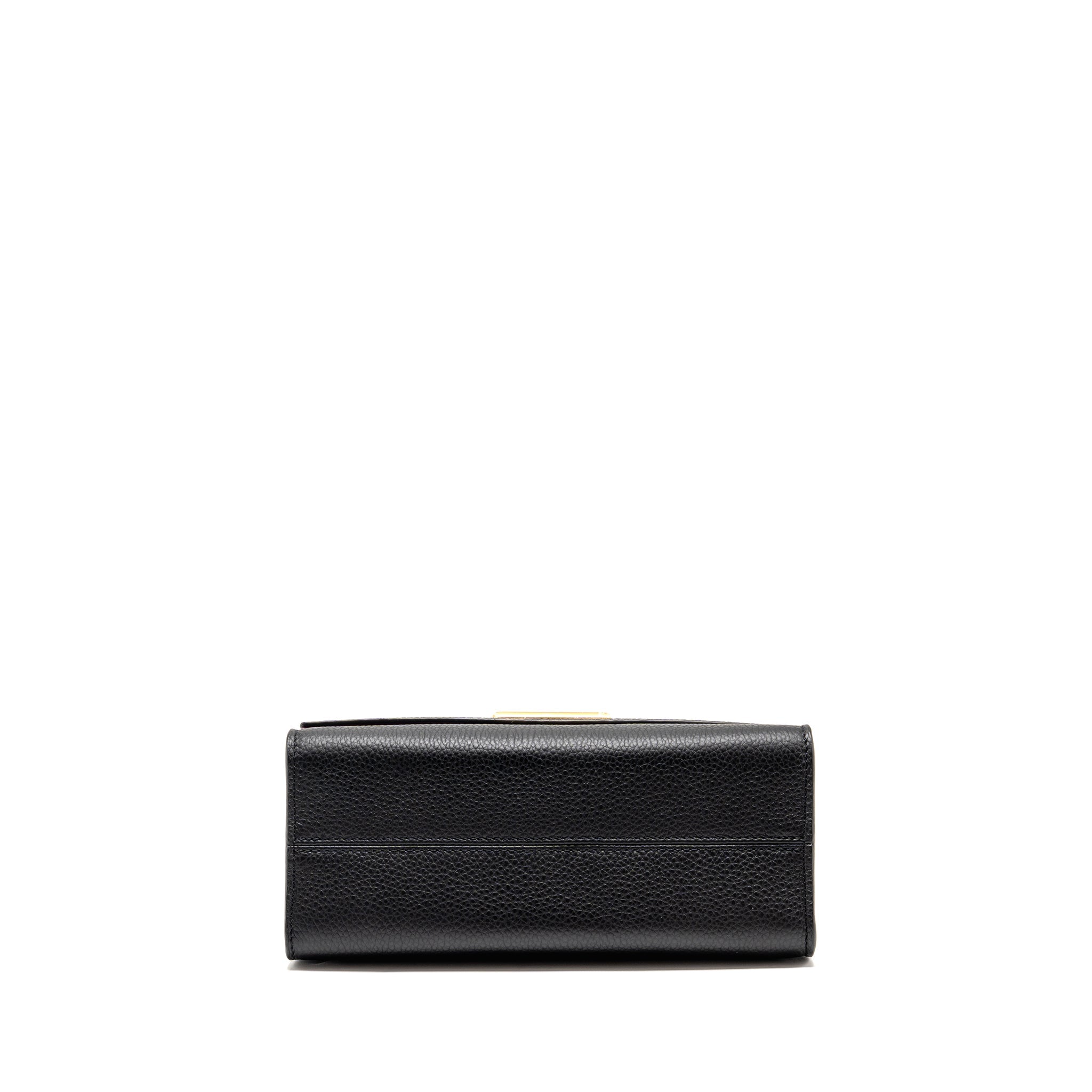 LOUIS VUITTON TWIST ONE HANDLE PM TAURILLON LEATHER BLACK/PINK GHW