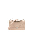 DIOR MEDIUM DIORAMA GRAINED CALFSKIN LIGHT PINK SHW