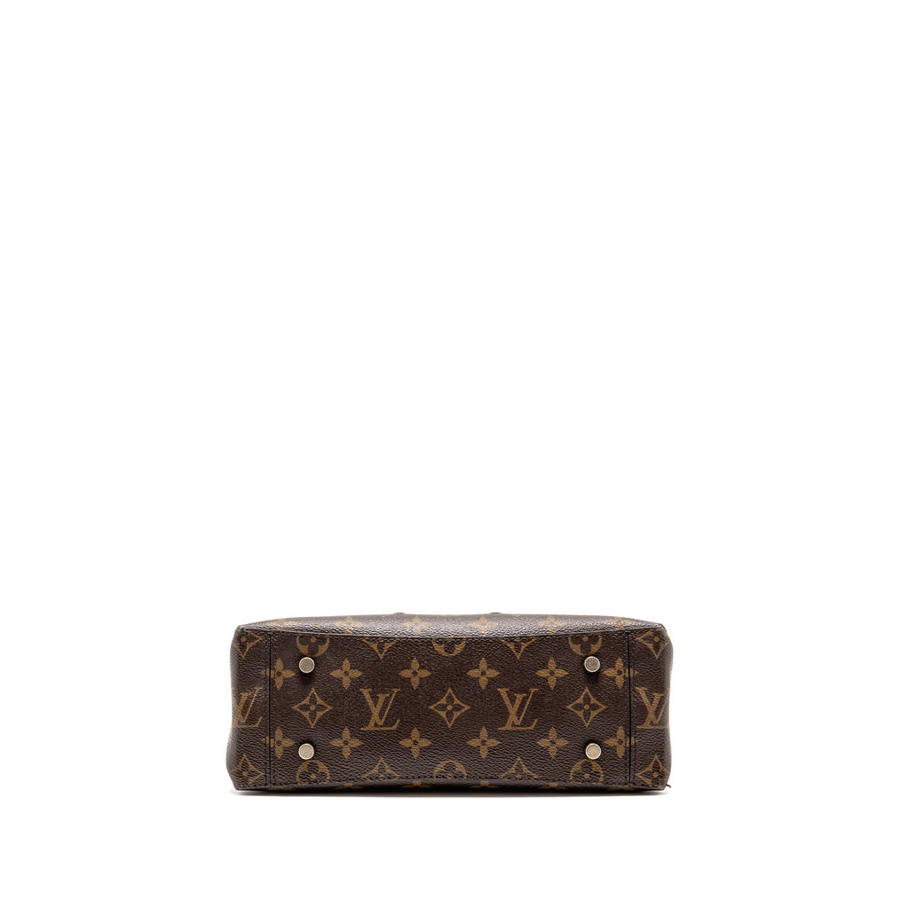 LOUIS VUITTON ONE HANDLE MM MONOGRAM CANVAS/ LEATHER BLACK GHW