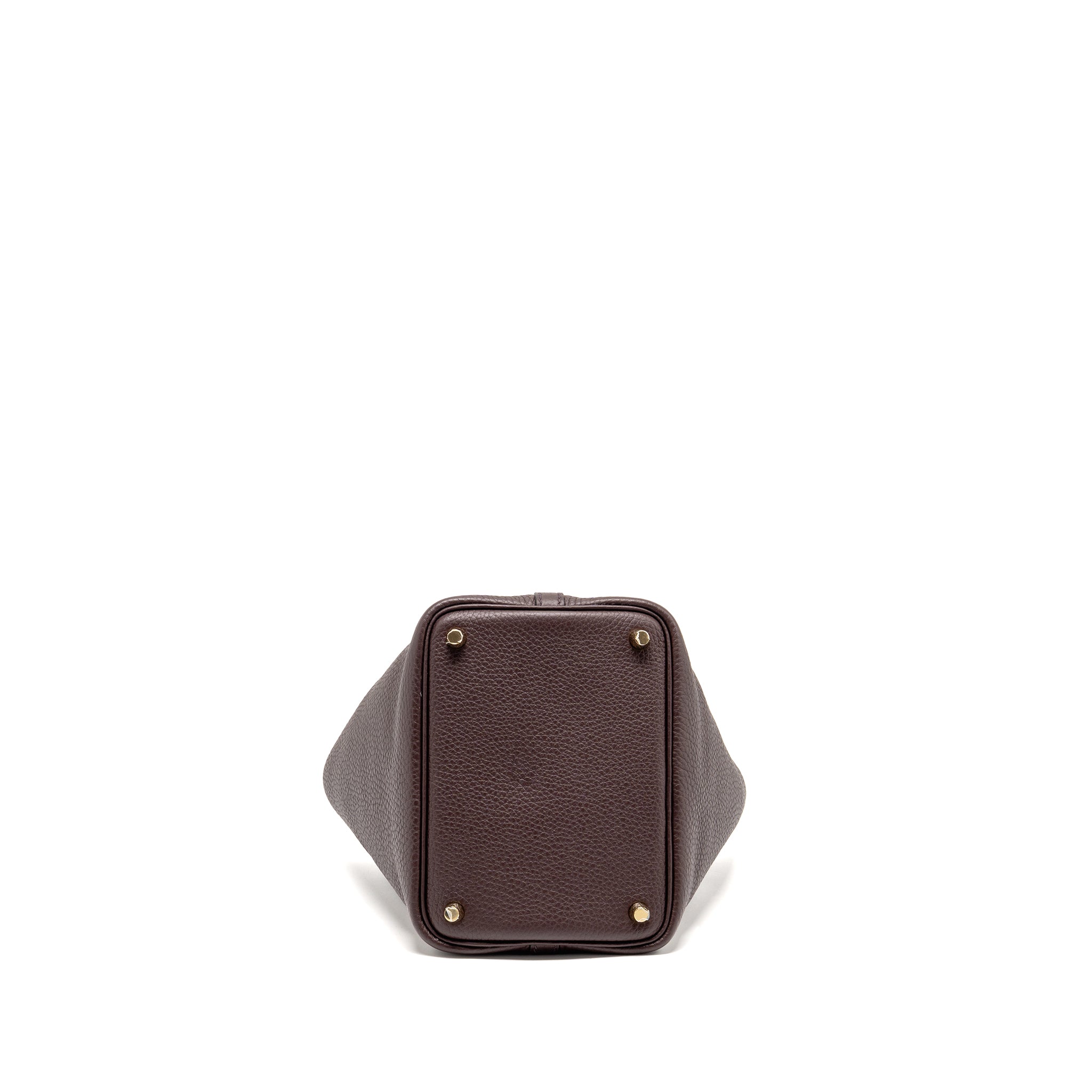 HERMES PICOTIN 18 LOCK BAG CLEMENCE/SWIFT ROUGE SELLIER/CABAN GHW