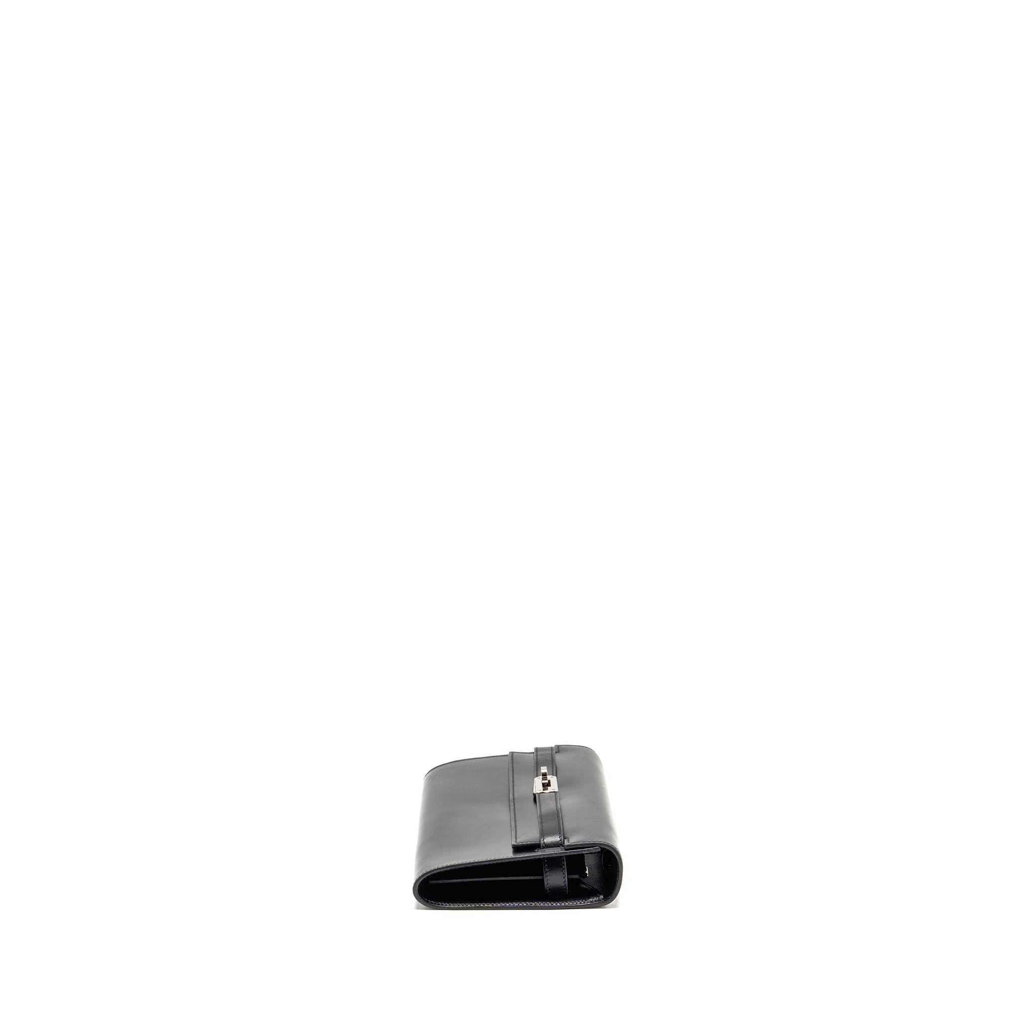 HERMES KELLY TO GO BOX BLACK SHW