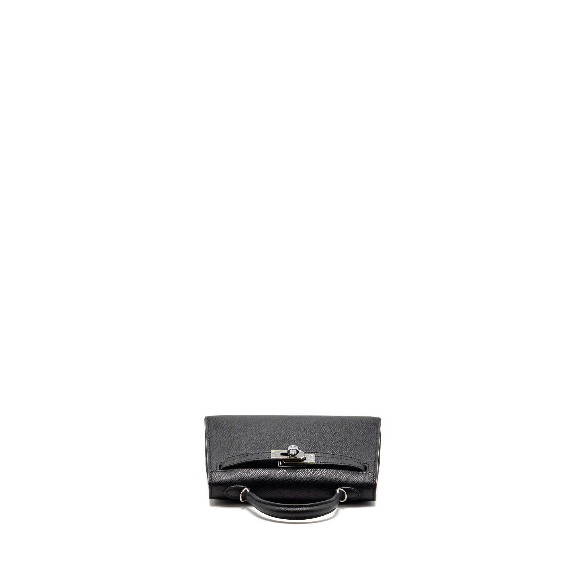 HERMES MINI KELLY EPSOM BLACK SHW