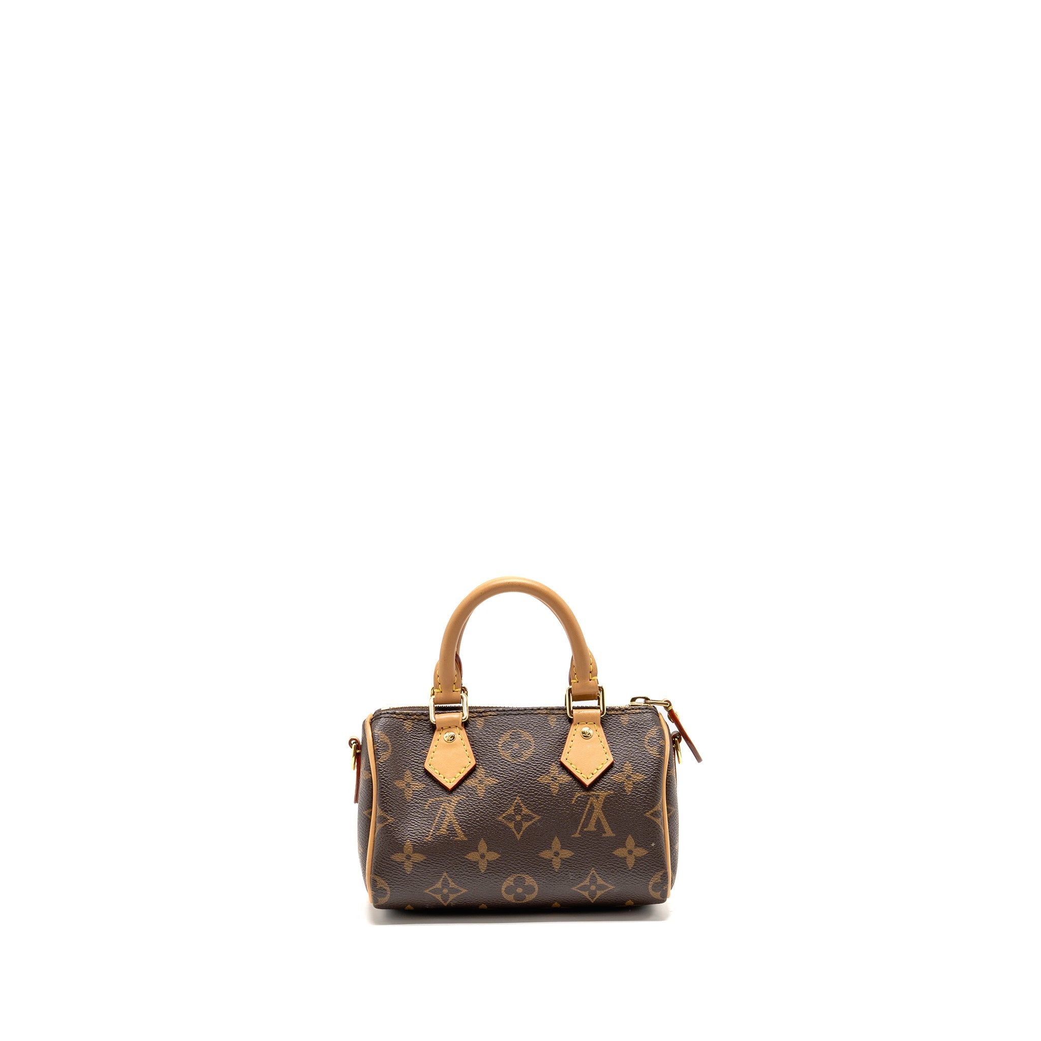 LOUIS VUITTON NANO SPEEDY MONOGRAM CANVAS GHW