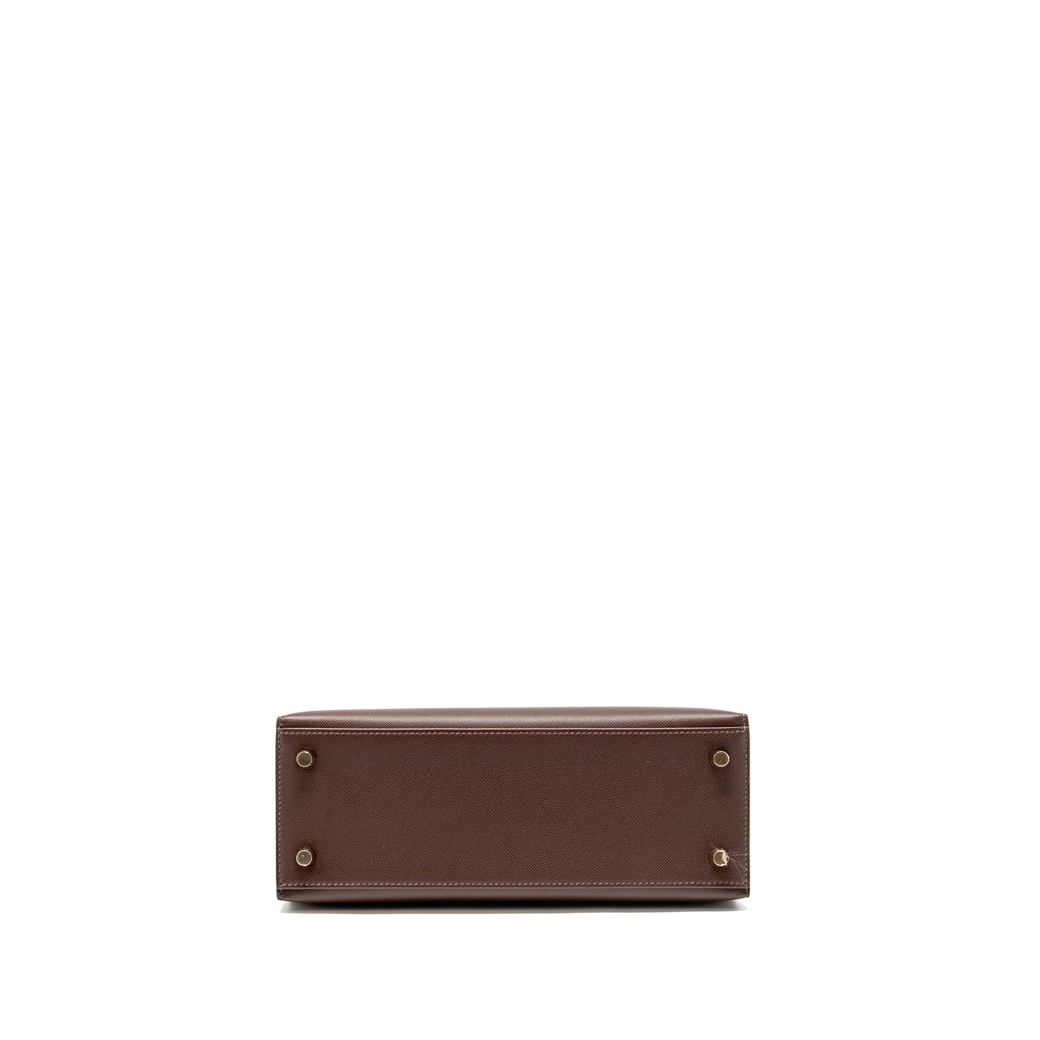 HERMES KELLY 25 MADAME MOKA GHW