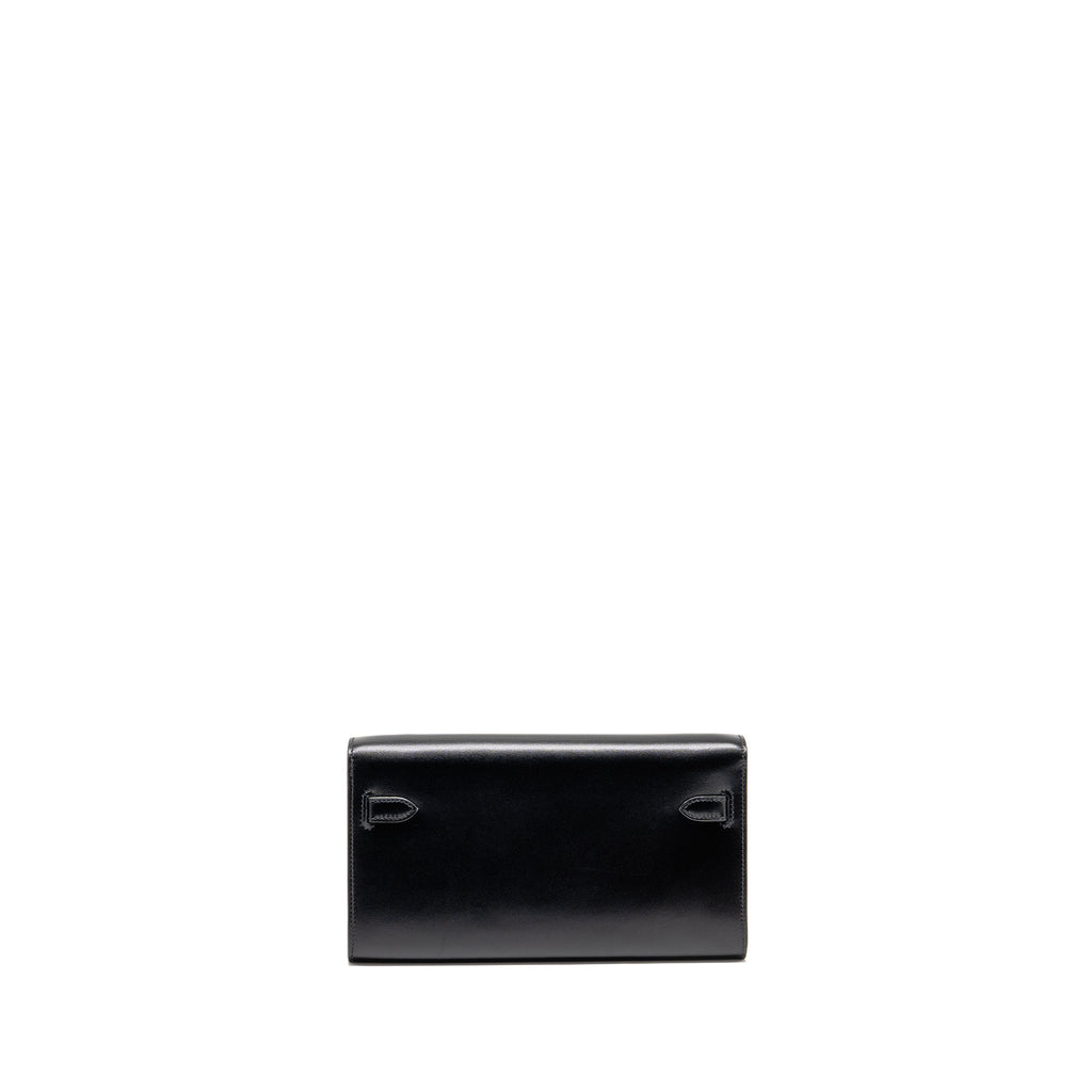 HERMES KELLY TO GO BOX BLACK SHW